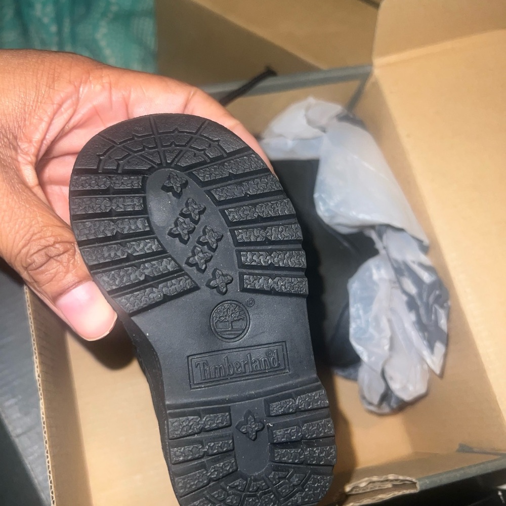 Timberland Black Baby Boots
